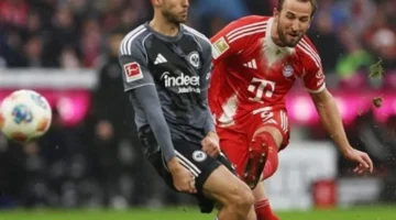 ثنائية كين.. هاري يقود بايرن ميونخ للفوز على فرانكفورت بالدوري الألماني